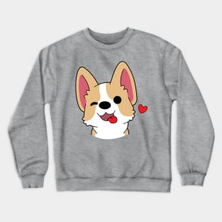 Corgi Smile Crewneck Sweatshirt